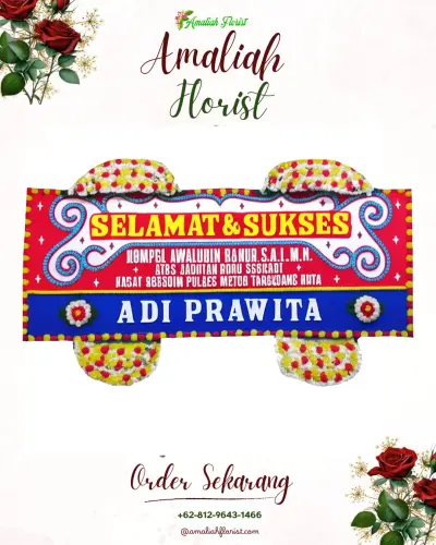 Karangan Bunga Ucapan Selamat di Slawi Kulon